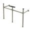 Fauceture VPBT14888 Stainless Steel Console Sink Legs, Brushed Nickel VPBT14888 - alternate 1